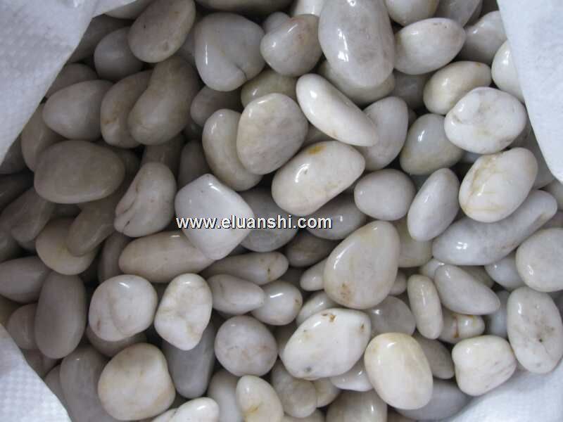 白色抛光鹅卵石南京雨花石 白色抛光鹅卵石南京雨花石